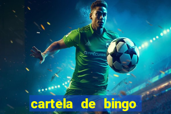 cartela de bingo cha de panela